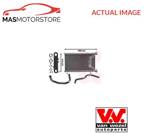 Heater radiator exchanger lhd - heater,