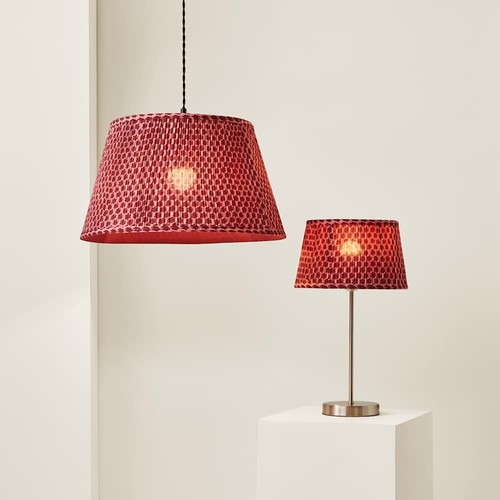 Pleated lampshades tapered - pleated,