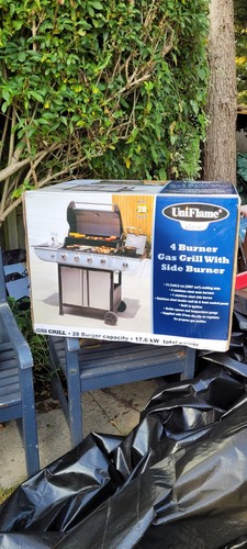 Uniflame burner gas bbq - uniflame, 4-burner