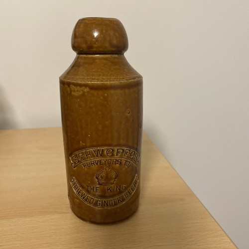 Edwardian stoneware schweppes - edwardian,