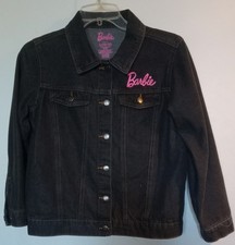 BLACK BARBIE DENIM JACKET
