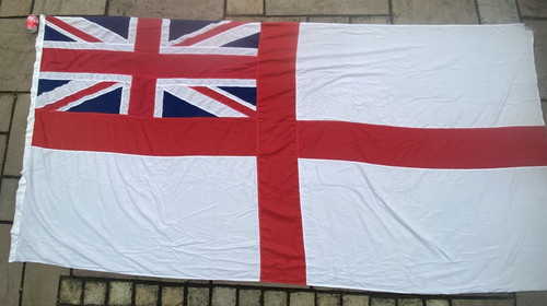 0yd vintage white ensign - 4.0yd,
