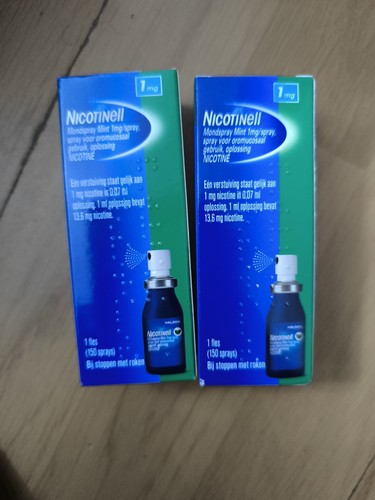 Nicotinell 1mg mint nicotine - nicotinell,