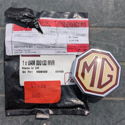 Rear badge mark 2 - zs, mg