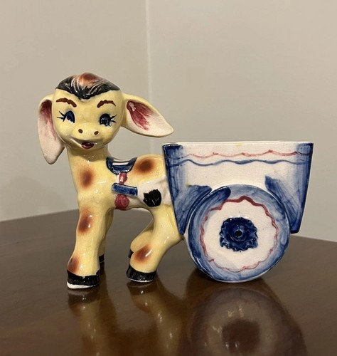 Vtg ceramic donkey - vtg,