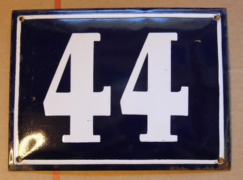 Vintage french blue - vintage, enamel