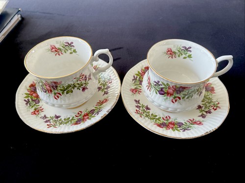 Vintage royal minster teacups - royal,