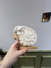 Chunky Wool Sheep Figurine |