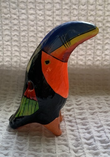 Toucan bird clay - bird, whistle