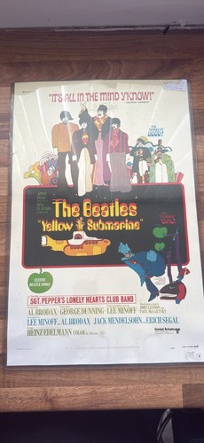 Vintage beatles movie poster - beatles,