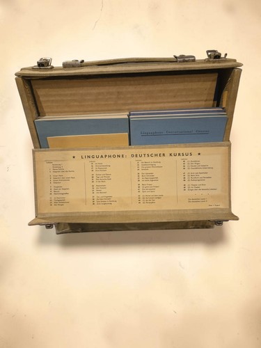 Vintage linguaphone deutscher - linguaphone,