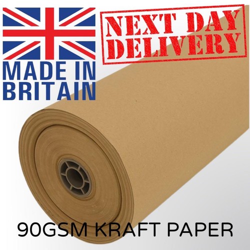 Strong brown kraft wrapping - brown,