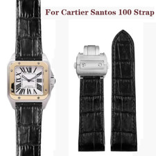 Genuine Leather Watchband Fit