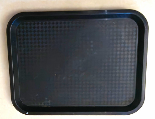 Set black serving - 6, food