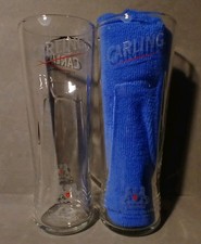 Carling half pint glass set - pint, of