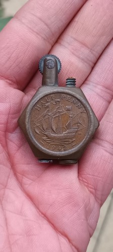 Ww2 british trench art brass - british,