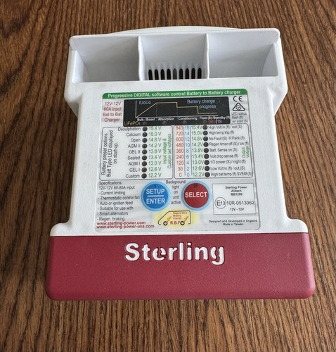 Used sterling 12v 60amp - used,