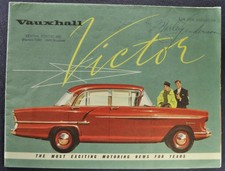 1958 Vauxhall Victor Brochure