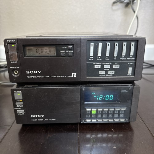Sony portable videocassette - portable,