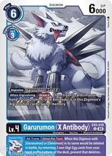 EX5-018 Garurumon (X Antibody) :: Uncommon Digimon Card :: EX05: Animal Colosseu