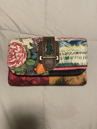 Desigual tropical print - print, wallet