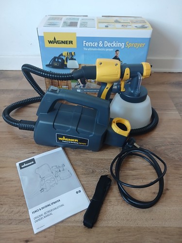 Wagner fence decking sprayer - fence, &