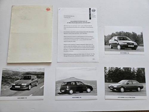 Alfa romeo 145 press - romeo,