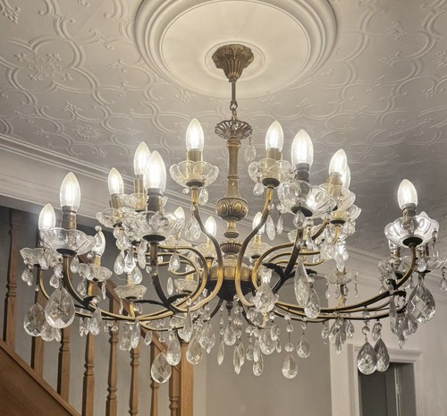 Extra large vintage brass - extra,