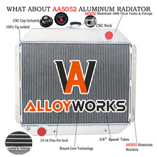 Rows aluminium radiato ford - aluminium,