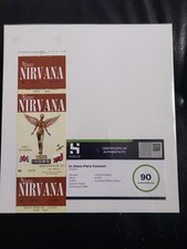 Nirvana Ticket 1994 Utero Paris