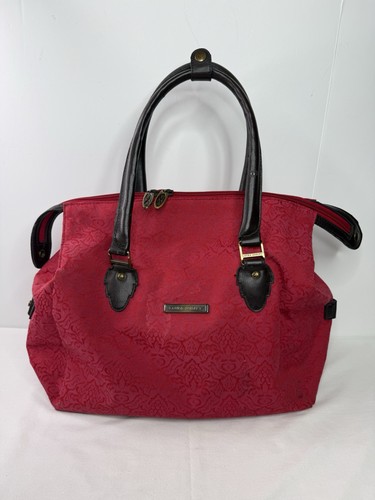 Laura ashley red - ashley, jacquard