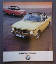BMW 2002 CABRIOLET orig 1973