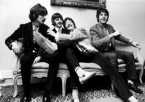 Small the beatles - a6, poster