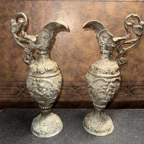 Vtg ornate spelter - vtg,