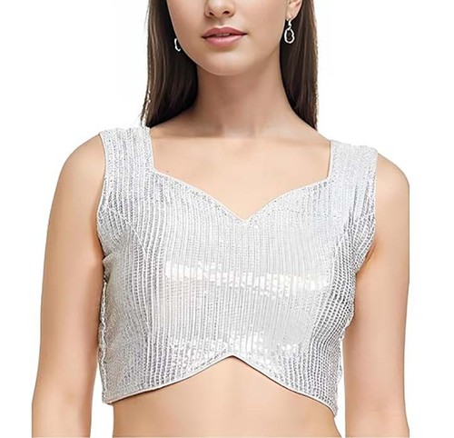 Women georgette blouse sequin - women,