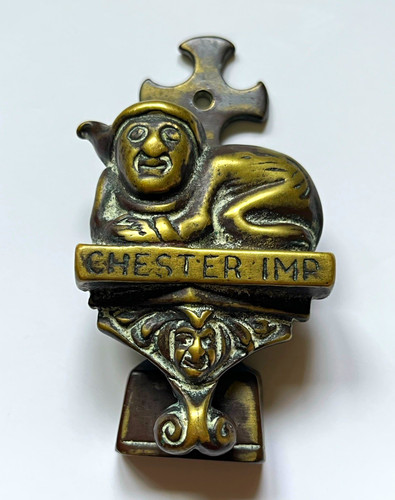Vintage chester imp cast brass - chester,