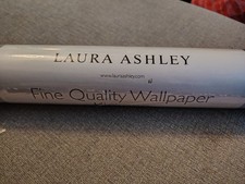 Laura Ashley Kimono Duck Egg Wallpaper 1 Roll Pearlescent Inks 10 Metres New