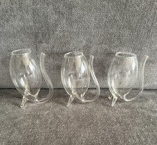 ? Vintage 3x Glass Port Sippers Liquor Glasses