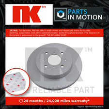 2x Brake Discs Pair Vented