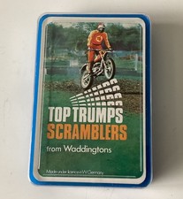 Vintage Waddingtons Top Trumps SCRAMBLERS Card Game
