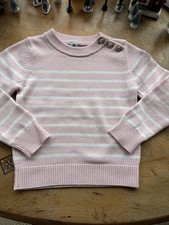 Petit Bateau Girls Pink Stripe