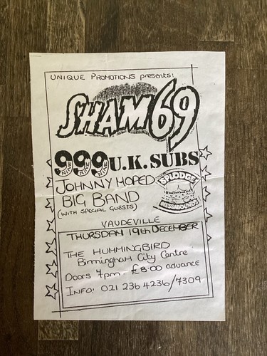 Sham subs johnny moped - sham,