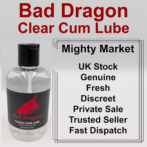 Bad dragon clear cum lube - cum,