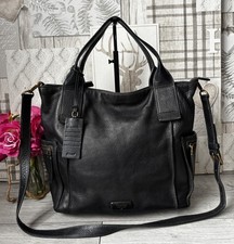 Fossil Emerson Black Leather