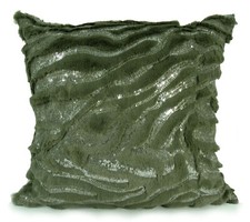 Faux Fur Sequin Cushions or