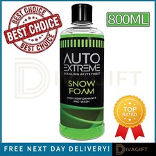SNOW FOAM SHAMPOO 800ML AUTO EXTREME CAR VEHICLE PRE WASH FOAM CLEANER LIQUID