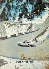 Triumph Range 1970-1971 UK