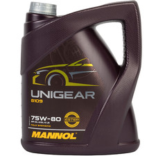 MANNOL Unigear 75W-80 GL-4/GL-5 LS Synthetic 8109 Manual Transmission 5 Litre