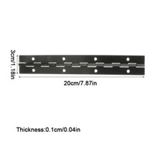 Heavy duty piano hinge - duty,