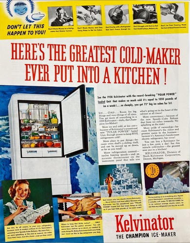 Kelvinator champion ice maker - champion,